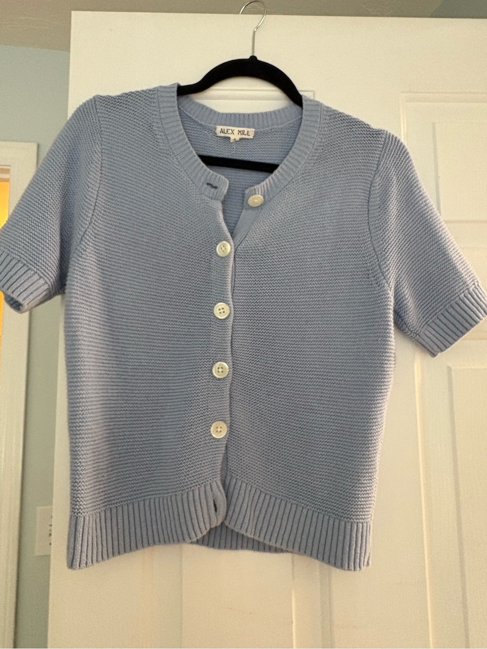 Alex Mill Elle Cardigan in Linen Cotton